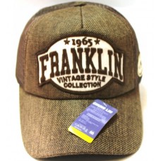Кепка с сеткой Franklin коричневая арт.583